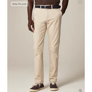 J. Crew 770 Straight-fit stretch chino pant in Weathered Chino NWT size 33/30